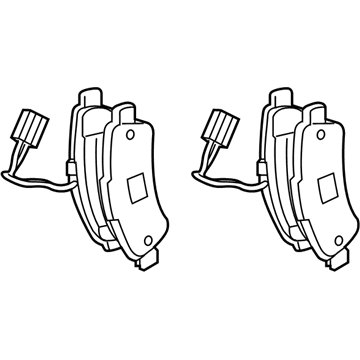 2015 Ram ProMaster 1500 Brake Pad - 68230095AB