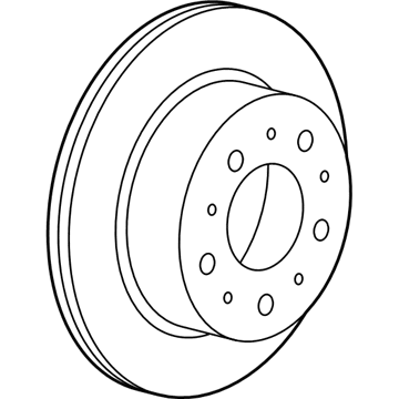 Ram Brake Disc - 68193434AB