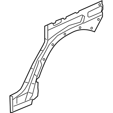 Mopar 68302755AB Reinforce-Quarter Inner