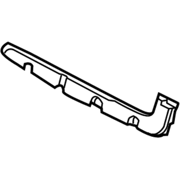 Mopar 55079223AF Bracket-Rear Bumper