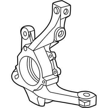 2001 Chrysler PT Cruiser Steering Knuckle - 4656757AB