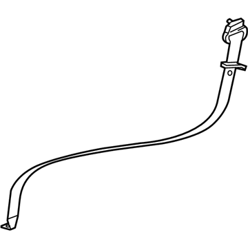 Mopar 5HP601J3AD Rear Outer Seat Belt