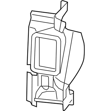 Mopar 68240171AA Seal-Radiator Side Air