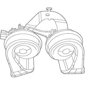 Mopar 68406303AA Horn