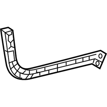 Mopar 68024340AE Bracket-FASCIA Support