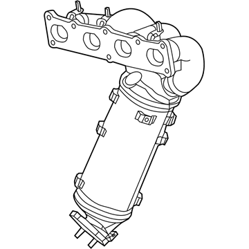 Mopar 68234997AC Exhaust Catalytic Converter