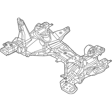 Mopar 68292038AF CROSSMEMBER-Front Suspension