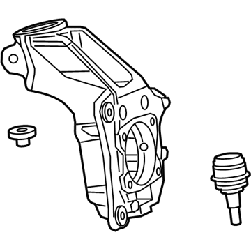 Mopar 68303171AC Knuckle-Front