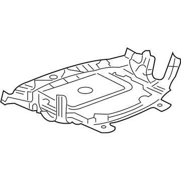 Mopar 68214817AA Belly Pan-Front