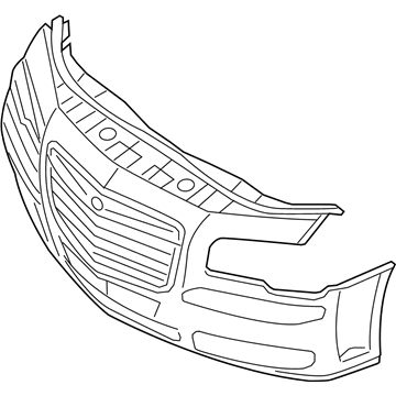 Chrysler Bumper - 68127939AE