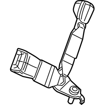 Mopar 5LA631L5AA Buckle-Buckle Assy-Seatbelt