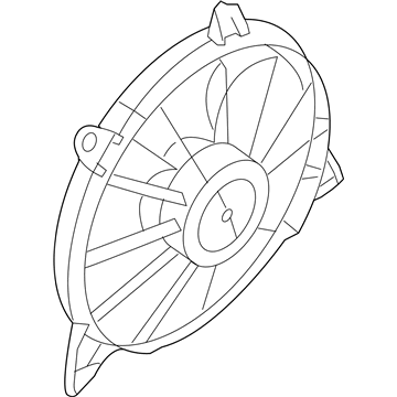 2009 Dodge Journey Engine Cooling Fan - 68038241AA