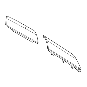 Mopar 68231390AA Glass-SUNROOF