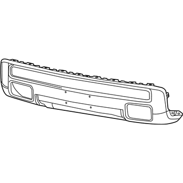 Mopar 5SX96JSCAC Front Bumper