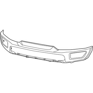 Mopar 5SX95RXFAB Front Bumper