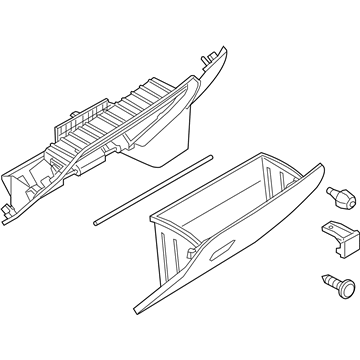 Mopar 5YJ70LXHAA Glove Box-Glove Box