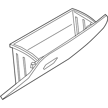 Mopar 5YJ71LXHAA Glove Box-Glove Box