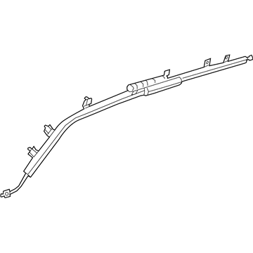 Mopar 4787676AA Driver Left Roof Top Airbag Air Bag