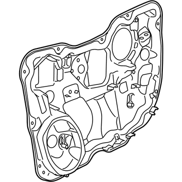 Mopar 68227257AC Panel-Carrier Plate