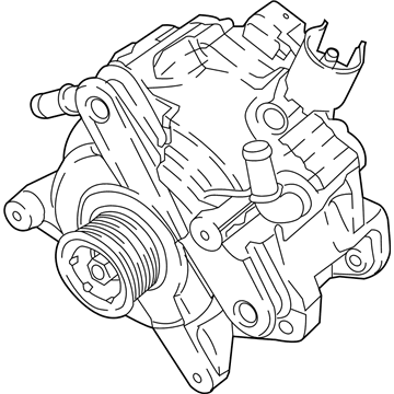 2019 Jeep Wrangler Alternator - 68432441AB