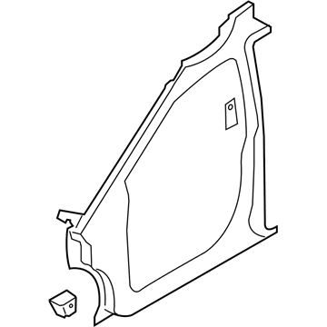 Mopar 68351534AA Body Side Aperture