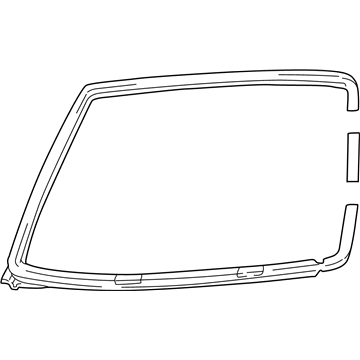 Mopar 55347038AB Molding-Windshield