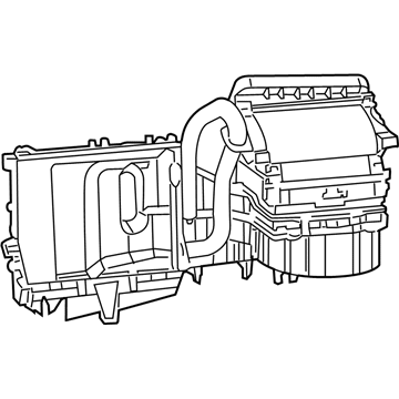 Mopar 68038526AD Housing-Blower Motor