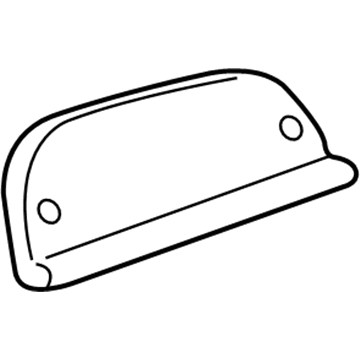 Mopar 55157130AA Lamp-High Mounted Stop