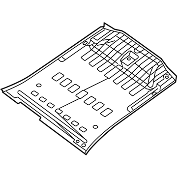 Mopar Floor Pan - 68038944AB