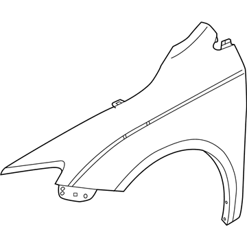 Chrysler Fender - 68143656AA