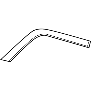 Mopar 57010506AM Molding-Day Light Opening