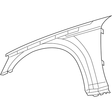 Mopar 68213061AC Fender-Front