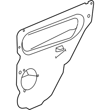 Mopar 55394028AJ Shield-Water