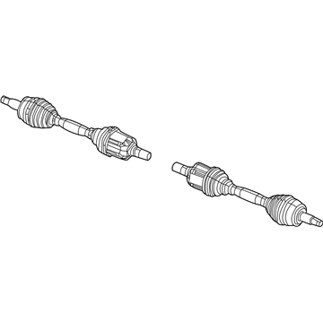 2021 Jeep Compass Axle Shaft - 68287865AA