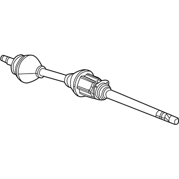 2020 Jeep Compass Axle Shaft - 68252424AA