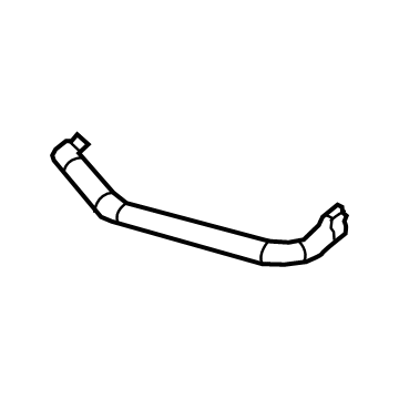 Mopar 68280625AB Hose-Water Return To Heater Tube