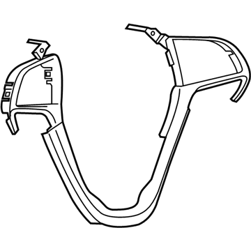 Mopar 5QV36XSAAB Bezel-Steering Wheel