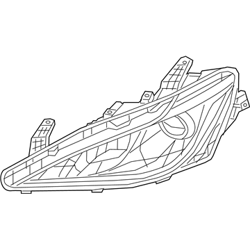 Mopar 68228948AB Headlamp