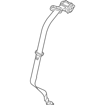 Mopar 1VA70DX9AD BELTASSY-RETRACTOR