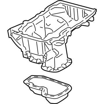 Mopar 68313581AB Pan-Engine Oil