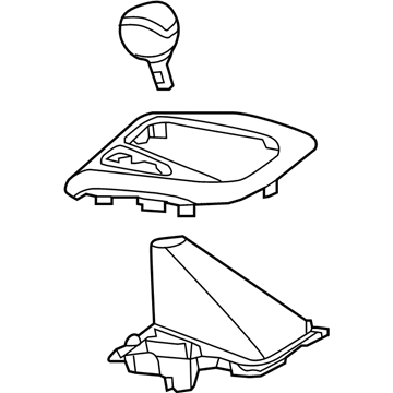 Mopar 5NH52JXWAA Gearshift Knob