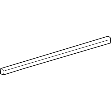 Mopar 55112372AH WEATHERSTRIP-Rear Door Belt Inner