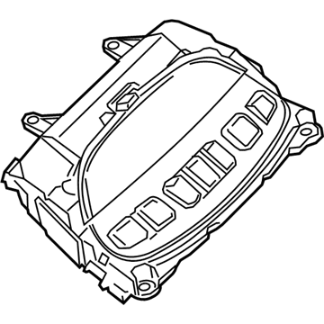 Mopar 68105822AB Module-Compass Temperature