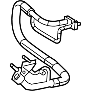 Chrysler A/C Hose - 68158886AD