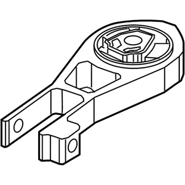 2018 Jeep Compass Transmission Mount - 68253028AC