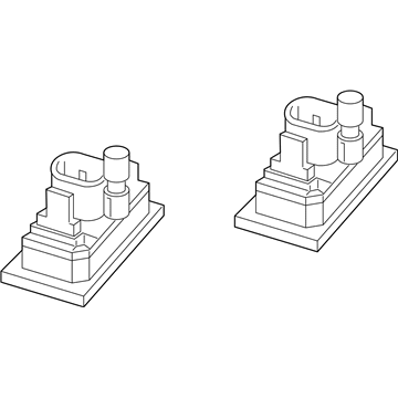68228931AA Mopar License Plate Lamp Illustration 1 of 1
