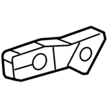 Mopar 57010286AC Bracket-FASCIA Support