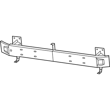 Mopar 68169806AB REINFMNT-Front Bumper