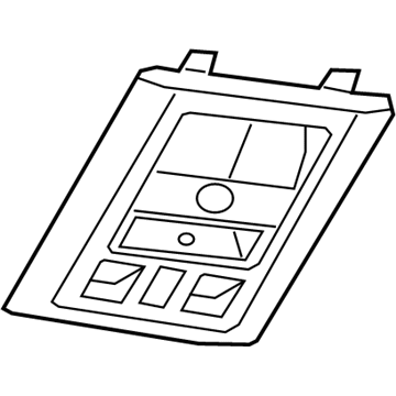 Mopar 5SK71DX9AA Overhead Console