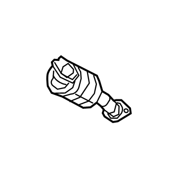 Mopar 68252389AF Exhaust Catalytic Converter